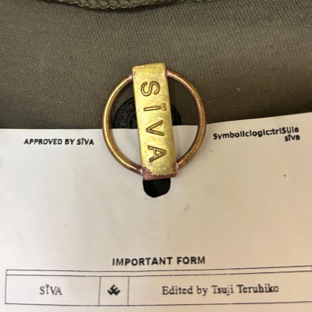 【希少】シヴァ SIVA★00's★変形★ハイネック★タンクトップ M カーキ