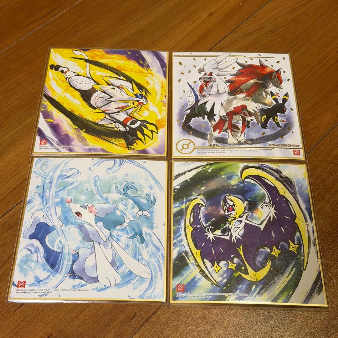 ポケモン 色紙 art4 全16種 Pokémon ART色紙　ミニ色紙 当時物