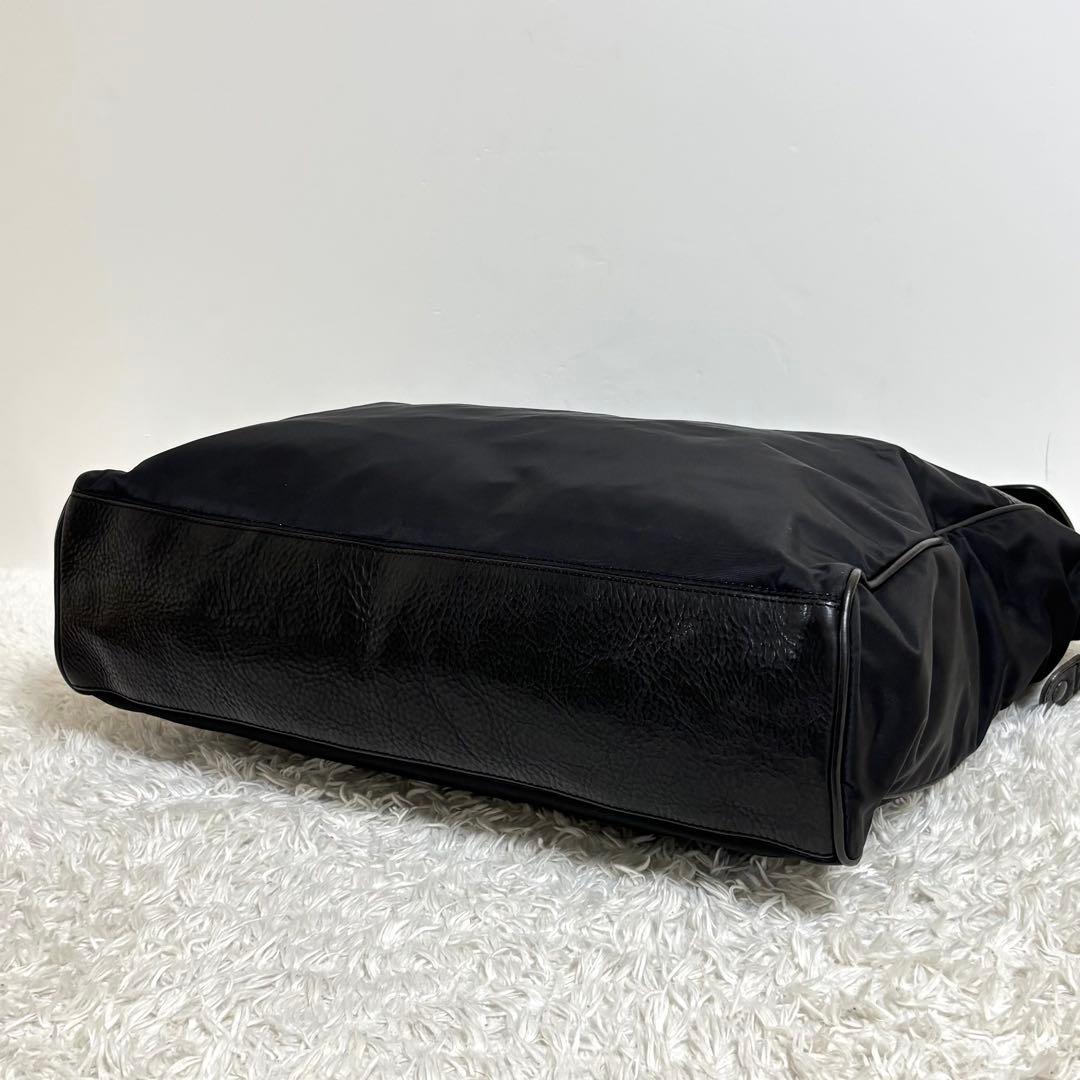 フェリージ ブリーフケース ショルダーバッグ 2way ターンロック ブラック