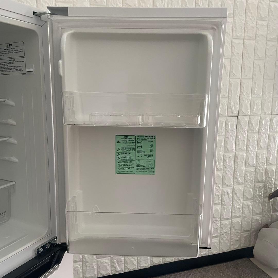 都内23区送料無料✨ハイセンス2点セット✨ 冷蔵庫2020年　洗濯機2023年