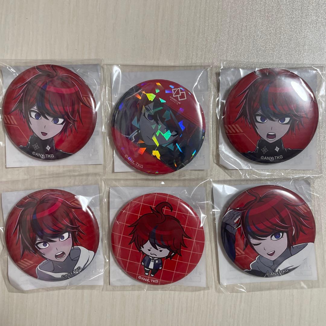 HUNDRED LINE コトブキヤ くじ 缶バッジ 全種セット 澄野拓海