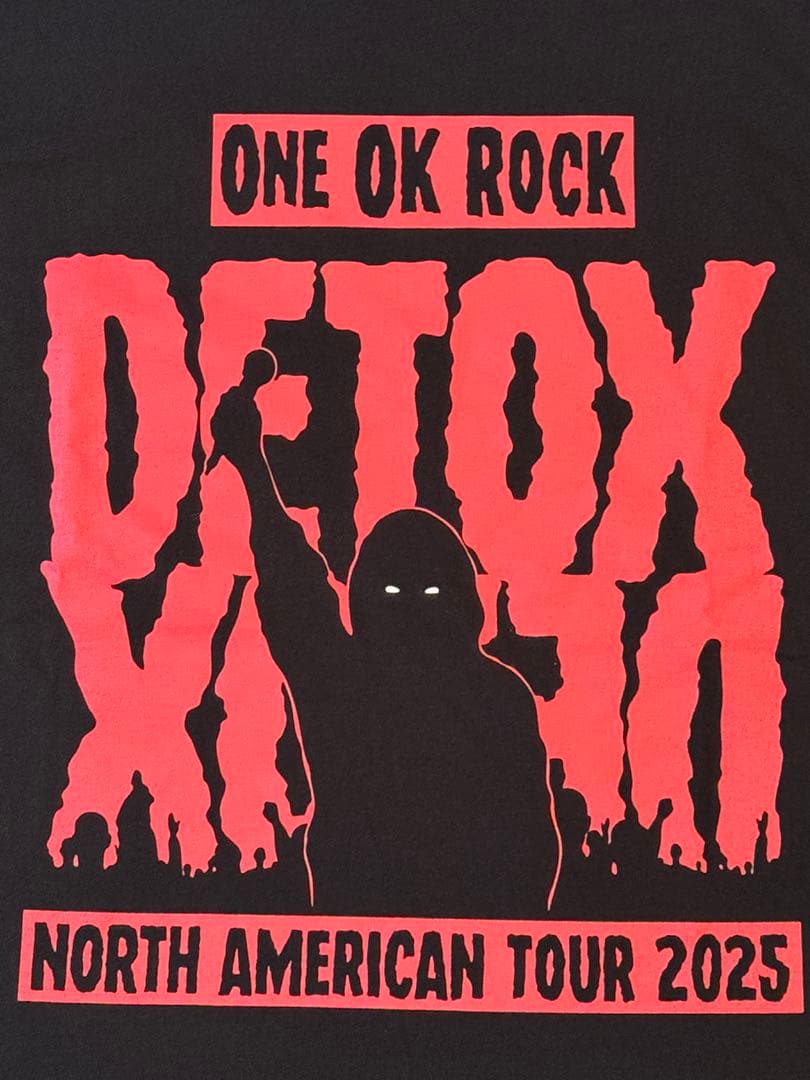 ONE OK ROCK DETOX Tシャツ 2025 L 北米ツアー ワンオク ONE OK ROCK