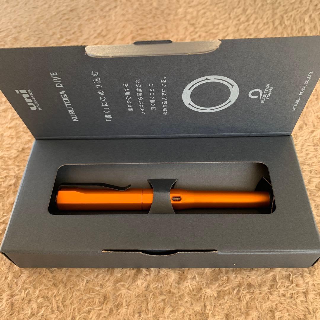 新品未使用 クルトガダイブ トワイライトオレンジ - メルカリ