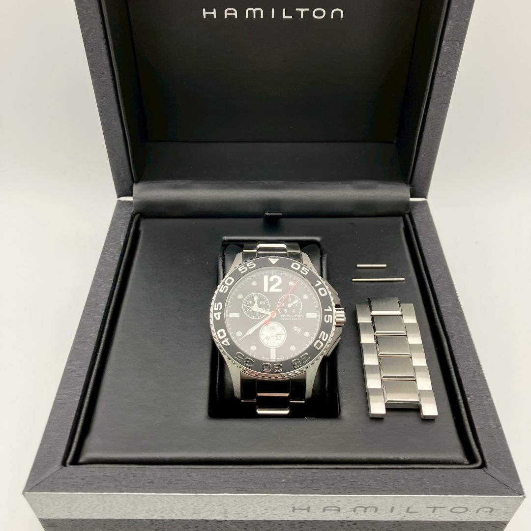 ハミルトン カーキ キング スクーバ クロノグラフ H654120 動作確認済