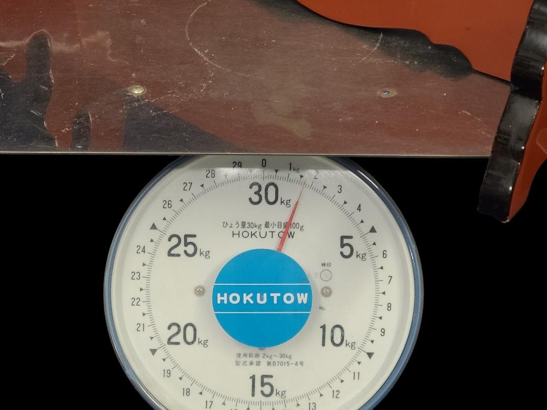 長門三つ星 家紋 刀掛け 3本掛け 約45x46x18 1.7kg 骨董1118