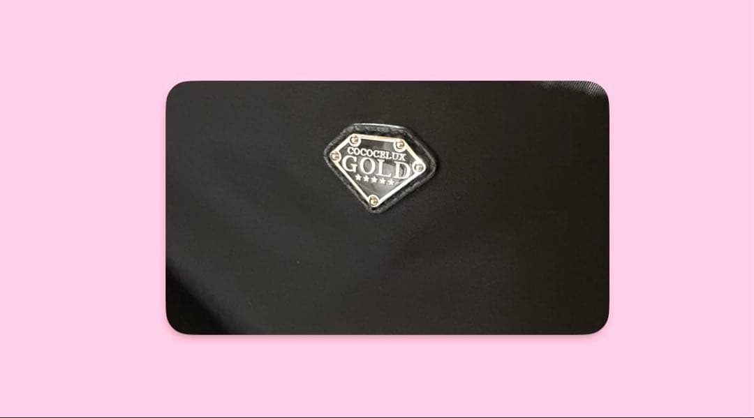 ★明日発送★COCOCELUXGOLDポコノナイロンハーフムーンバッグ