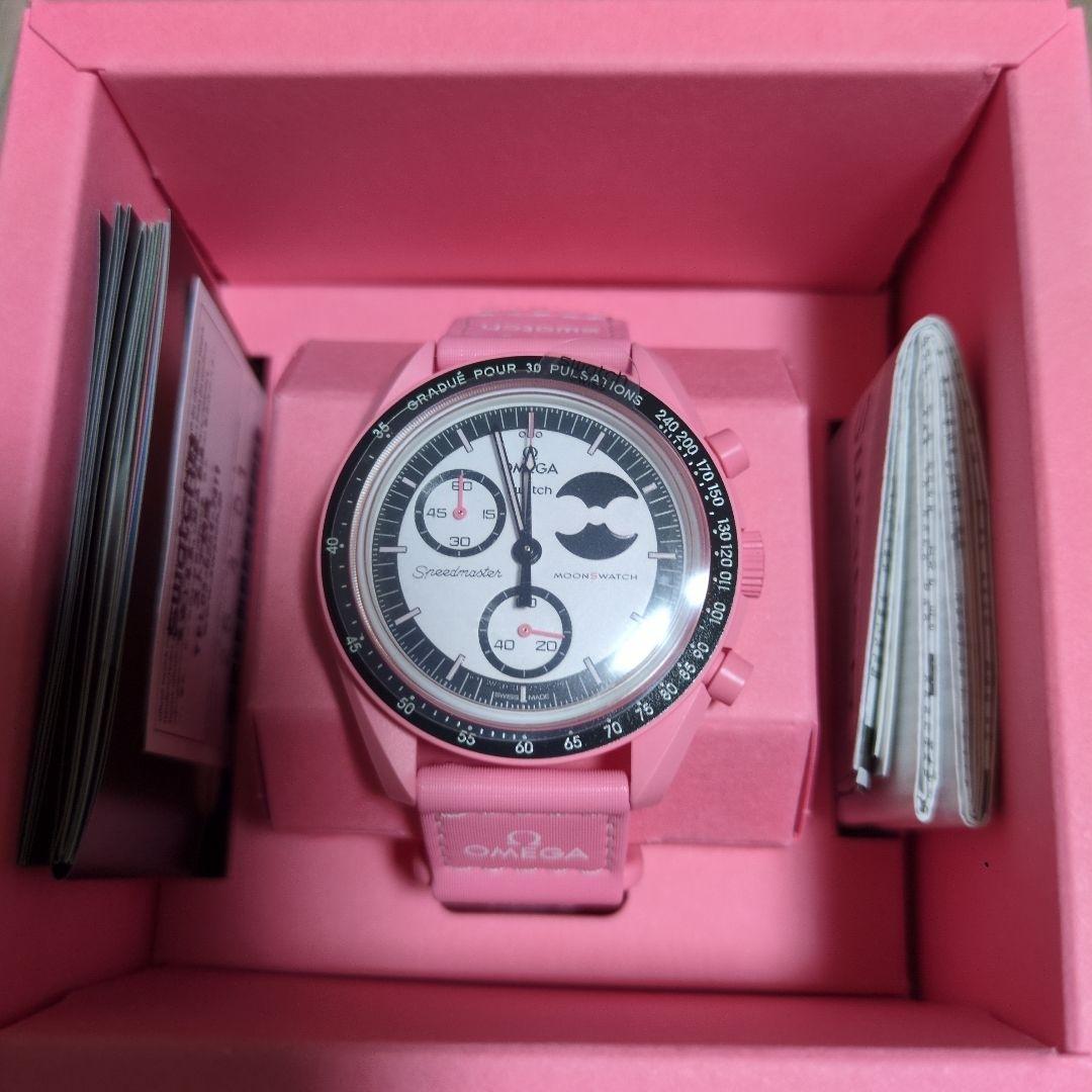 スウォッチオメガ　 Mission to the Pink Moonphase