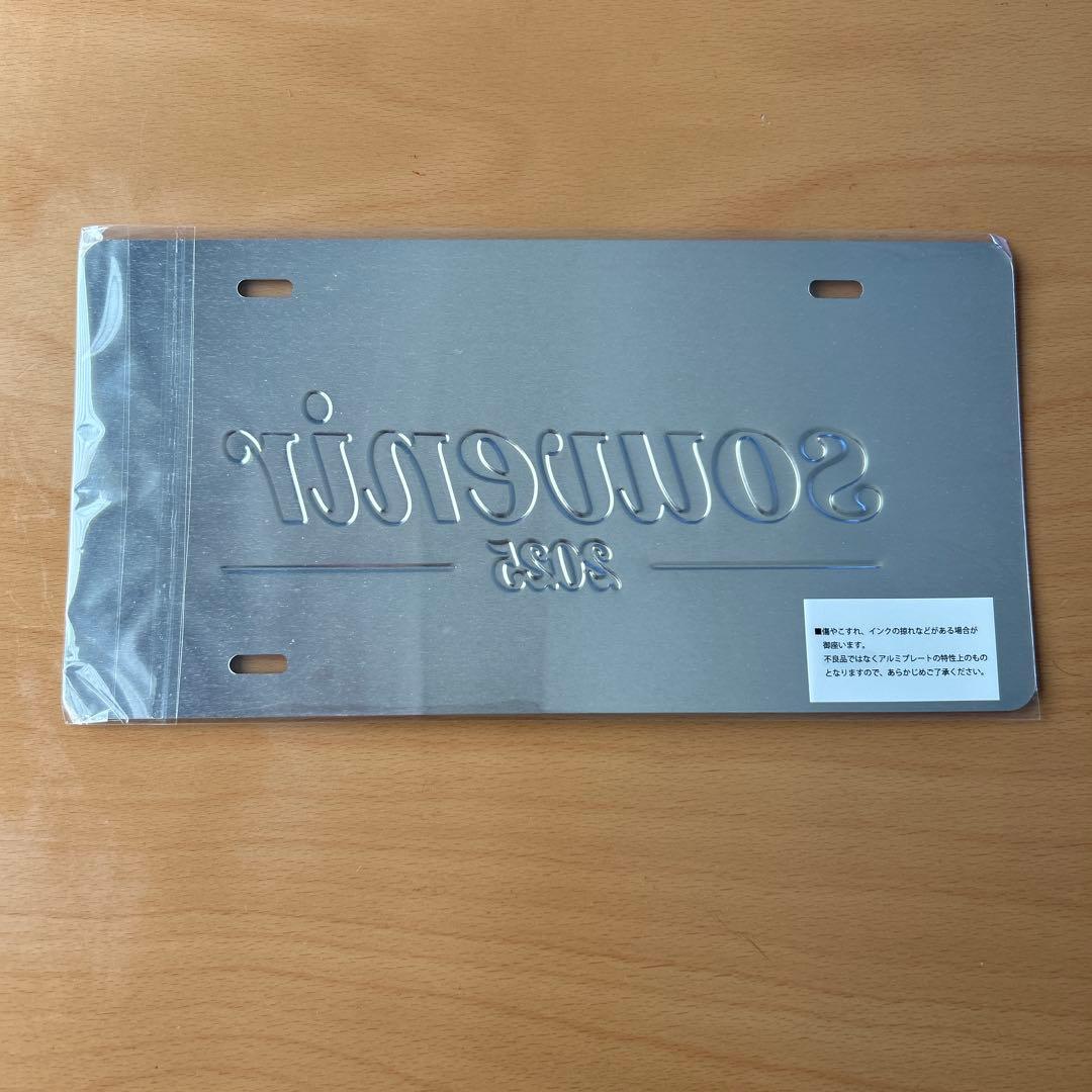 新品未使用 竹内まりや アルミプレート 横浜アリーナ分 tシャツL