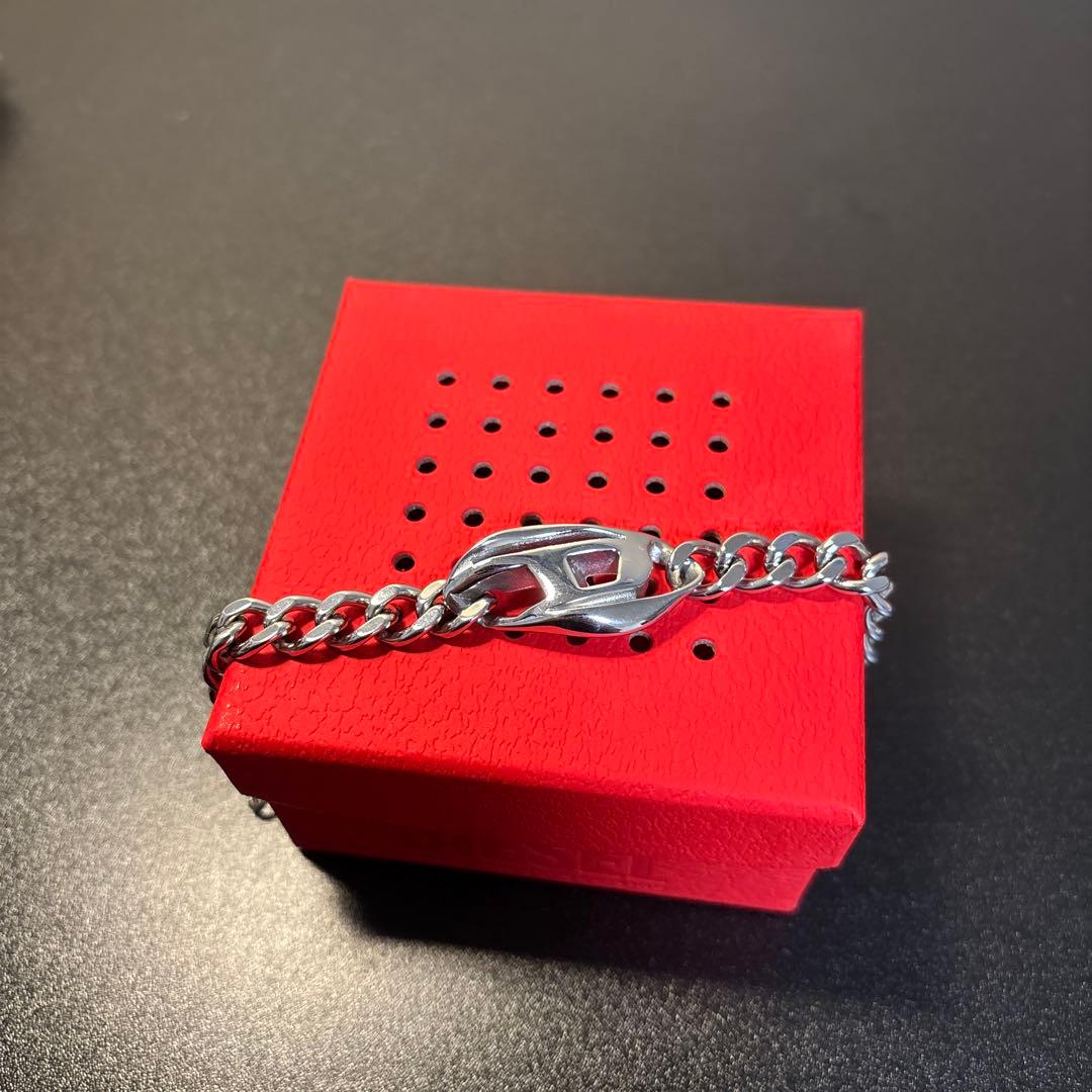 【極美品】 DIESEL Dx1413 ブレスレット チェーン バングル　アクセ