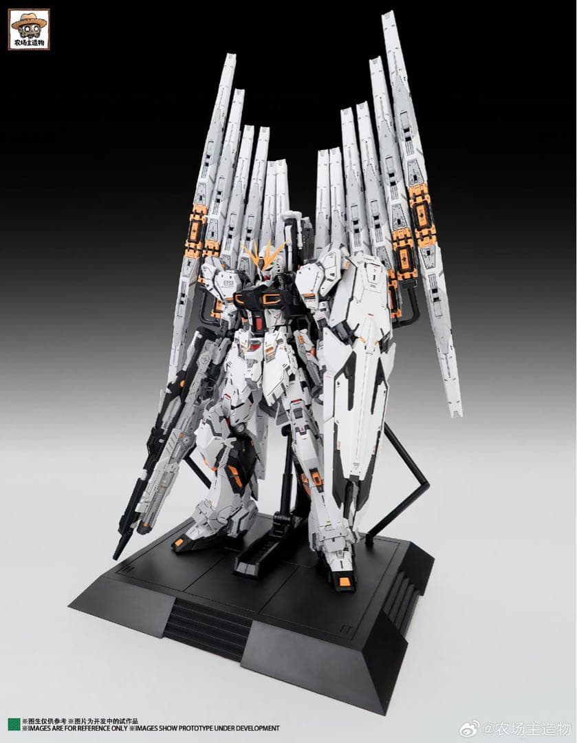 新品1/100 MGEX級νガンダム 海外スタジオ正規品 - メルカリ