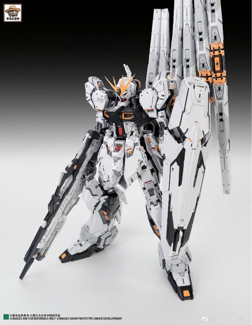新品1/100 MGEX級νガンダム 海外スタジオ正規品 - メルカリ