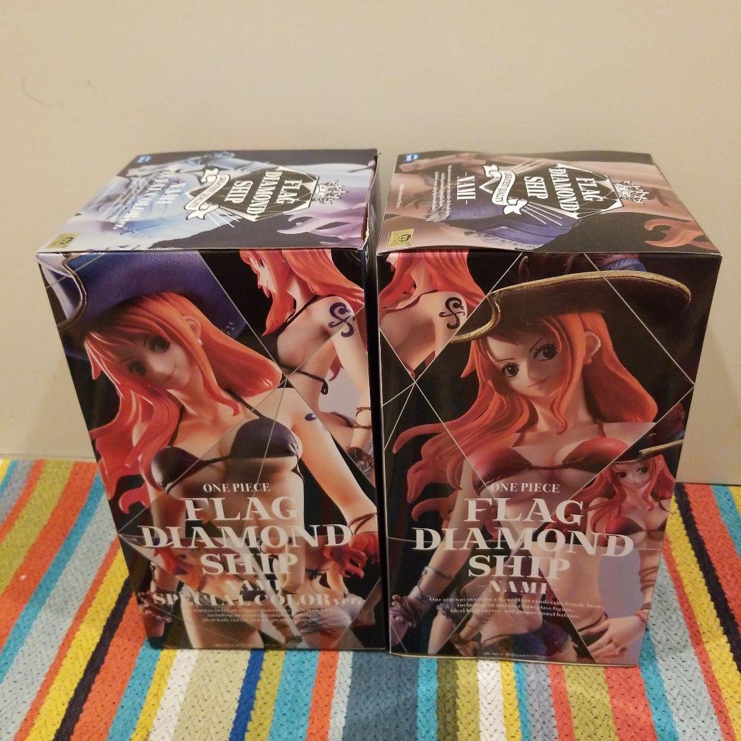 ワンピース FLAG DIAMOND SHIP NAMI ナミ　2個セット