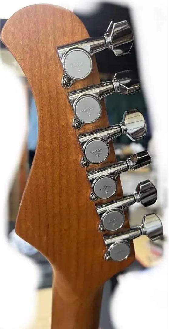 Bacchus bst-3-rsm ストラトmod(ゴトーペグ、ctsポット)