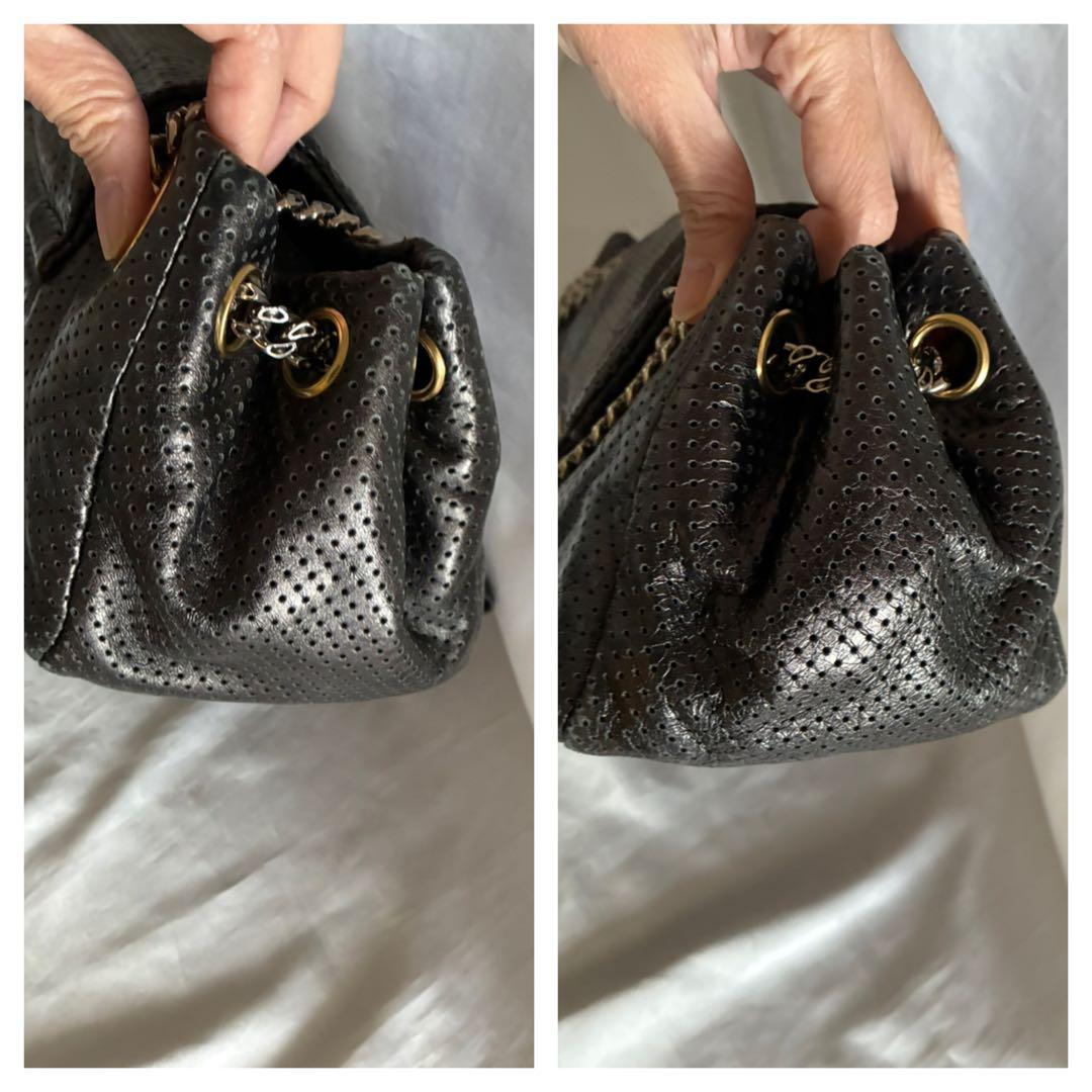 ルイス 様♡CHANEL パンチング　2.55 チェーンバッグ　マトラッセ