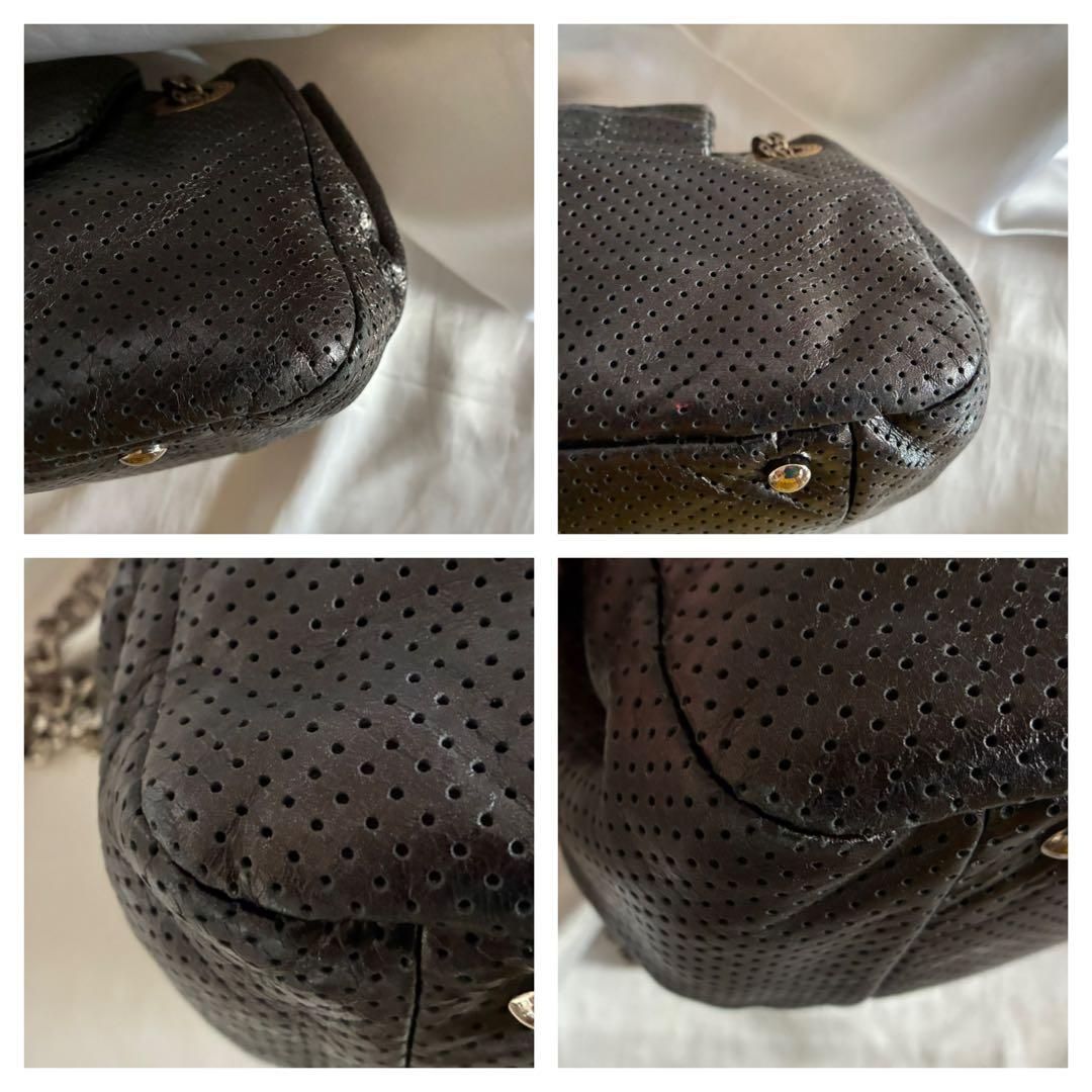 ルイス 様♡CHANEL パンチング　2.55 チェーンバッグ　マトラッセ