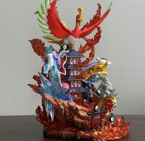 ポケモン　ホウオウ　エンテイ　スイクン　ライコウ　フィギュア