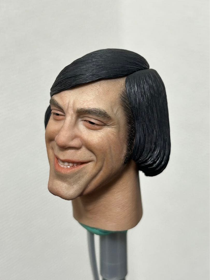 1/6 ノー・カントリー アントン・シガー スマイル カスタムヘッド