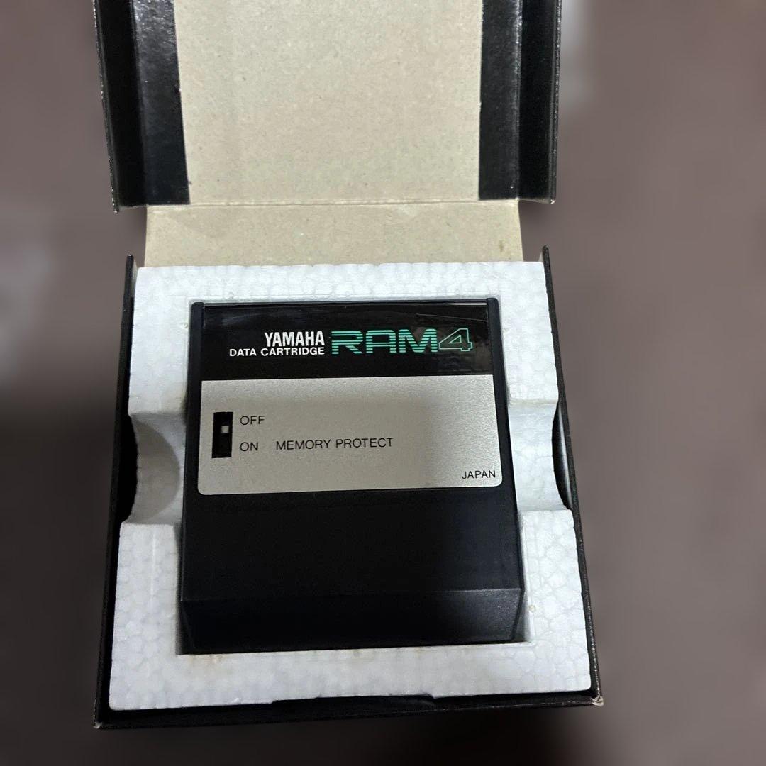 YAMAHA RAM4 カートリッジ4DX-7Ⅱ等箱有り - メルカリ
