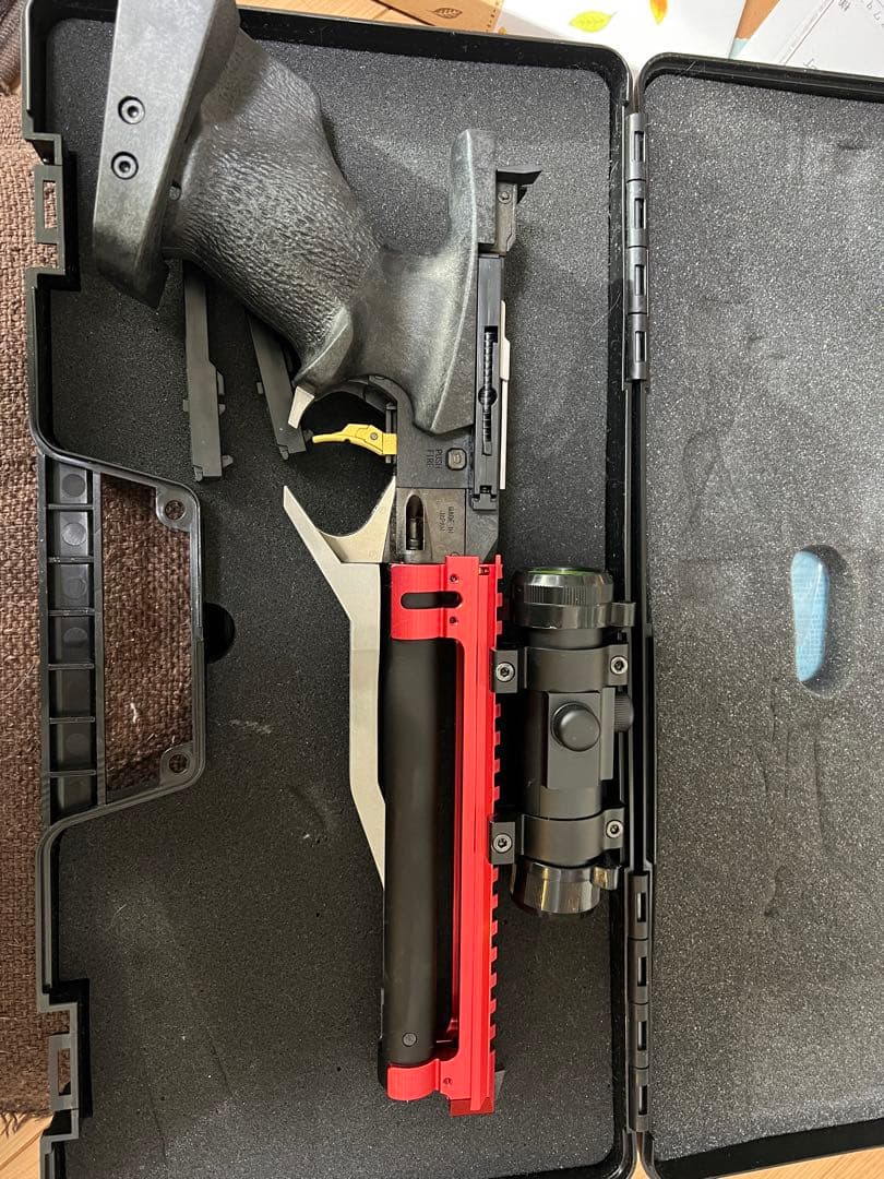 マルゼン APS-3 オリジナル マウントベース、ドットサイト付き競技銃