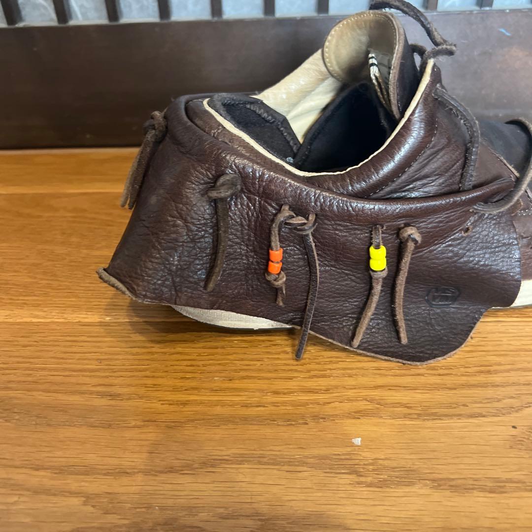 VISVIM FBT 9.5 ブラウン　ビーズ