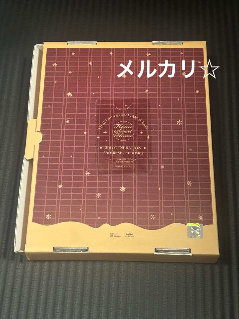 ① straykids スキズ STAY3期 本国FC ファンクラブキット