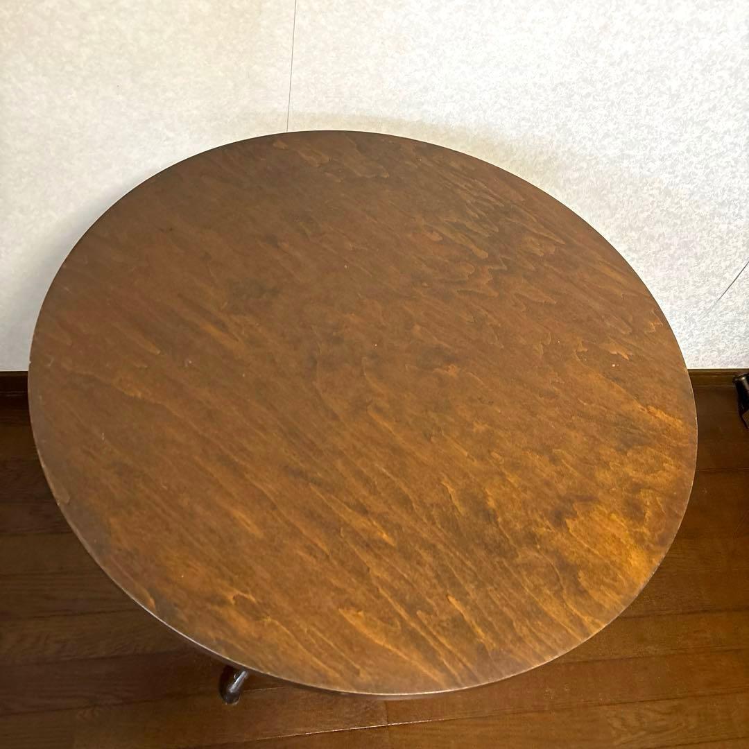 【良品】maruni ラウンドテーブル ベントウッド ヴィンテージ