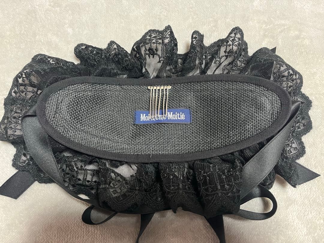 Moi-meme-Moitie ローズクロスアーチヘッドドレス(黒)