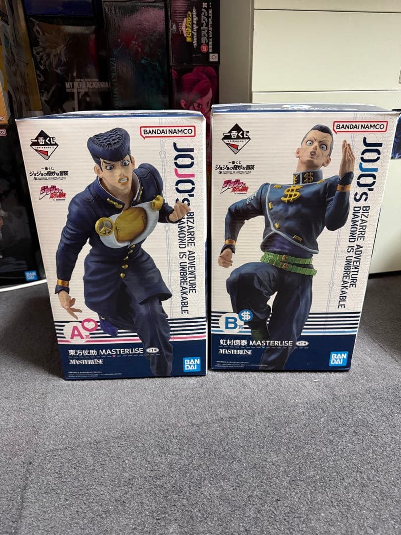 空条仗助 億泰 フィギュア 一番くじ 箱付き 一番くじ ジョジョの