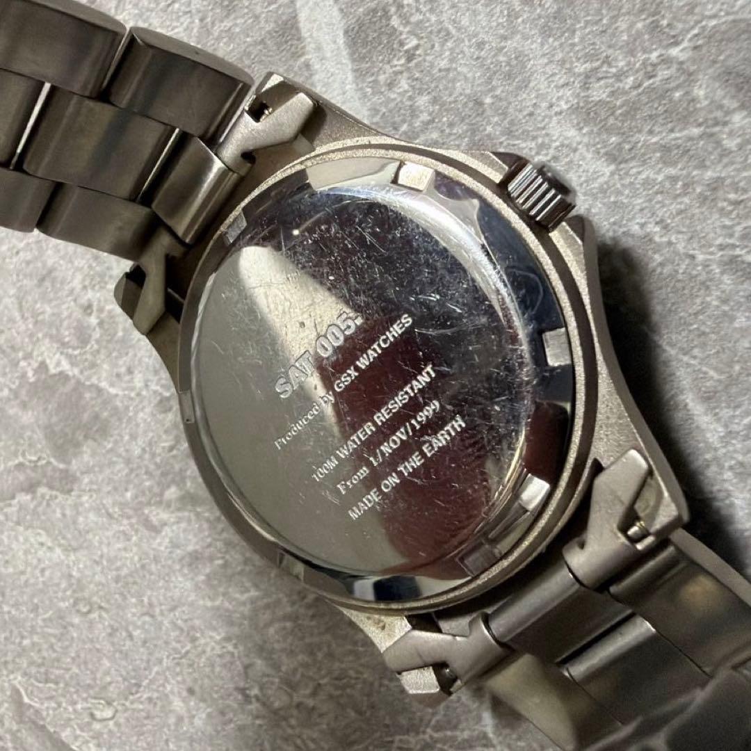 【希少】GSX SAT ヴィンテージウォッチ 腕時計 SAT-005