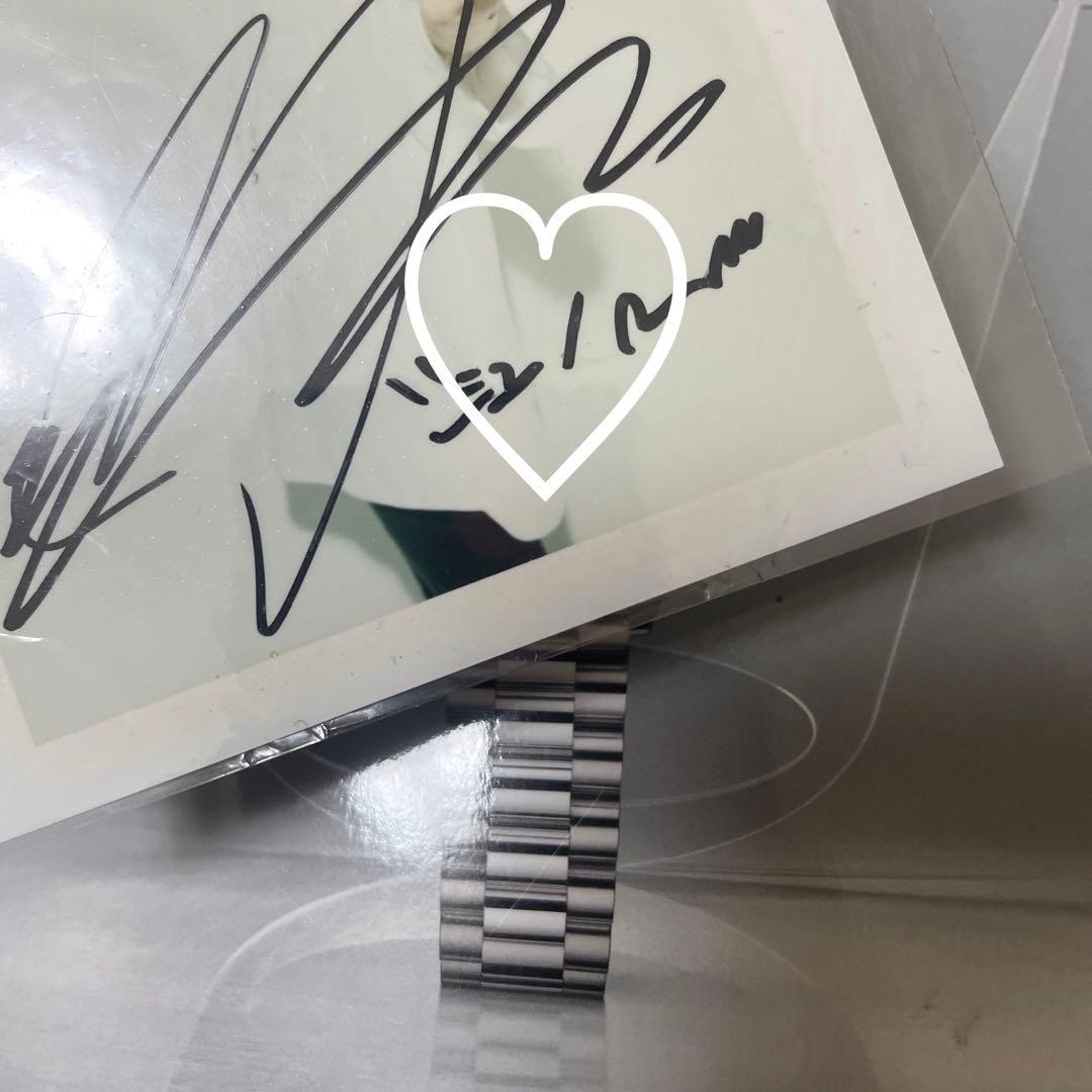 2PM ジュノ サイン ポラ 金髪 直筆