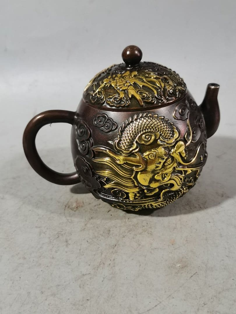 龍鳳徳利 急須 煎茶道具 工芸品 美術品 置物