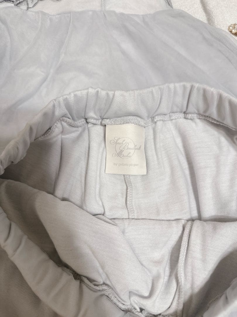 【タグ付き・3点セット】ジェラートピケ　アルフォンスミュシャ　部屋着　パジャマ