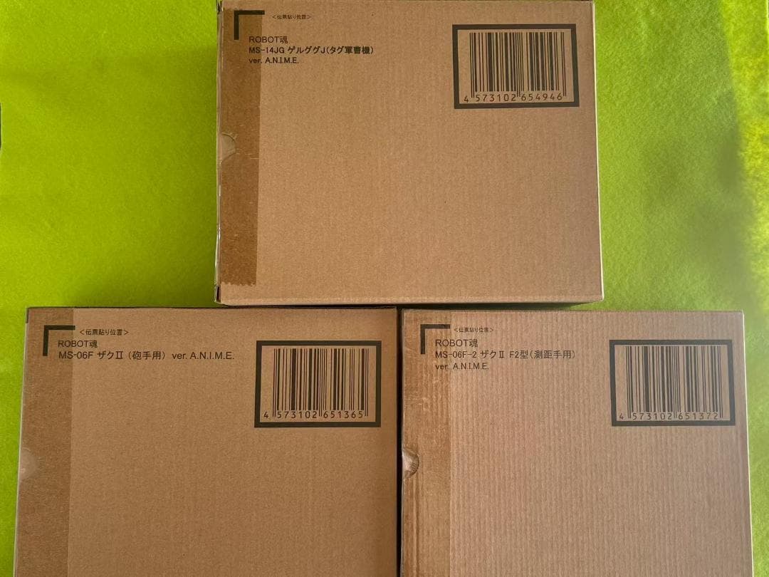 ROBOT魂 ガンダム ザメル砲部隊 3体セット(新品未開封)