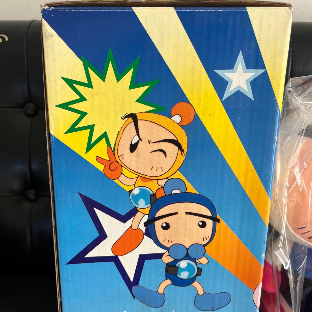 希少 ボンバービーダマン 爆外伝 貯金箱 未使用 平成レトロ 希少