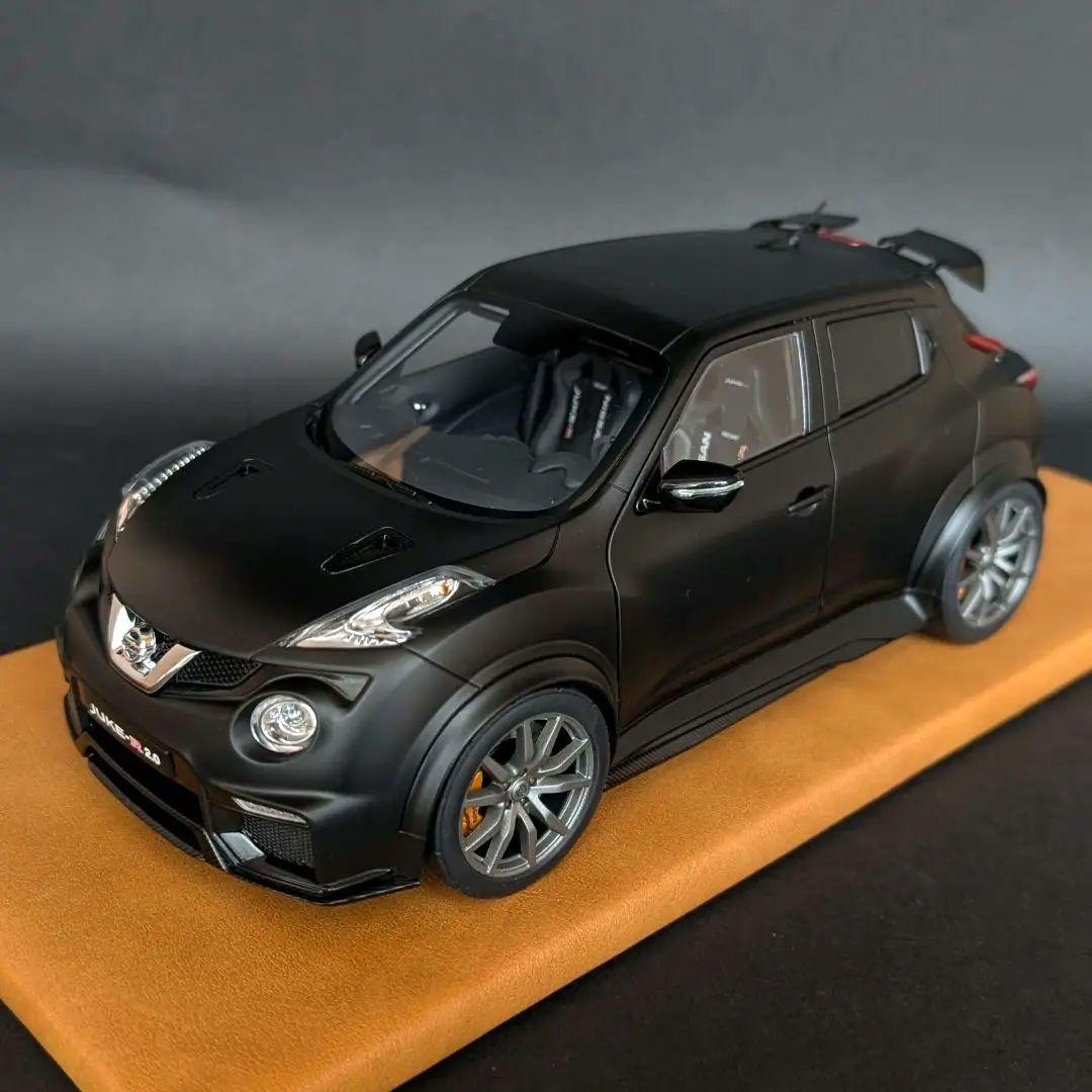 オートアート 1/18 NISSAN JUKE-R 2.0 マットブラック 1/18 AUTOart NISSAN JUKE R 2.0 R2.0 (MATT BLACK) Diecast Car Model