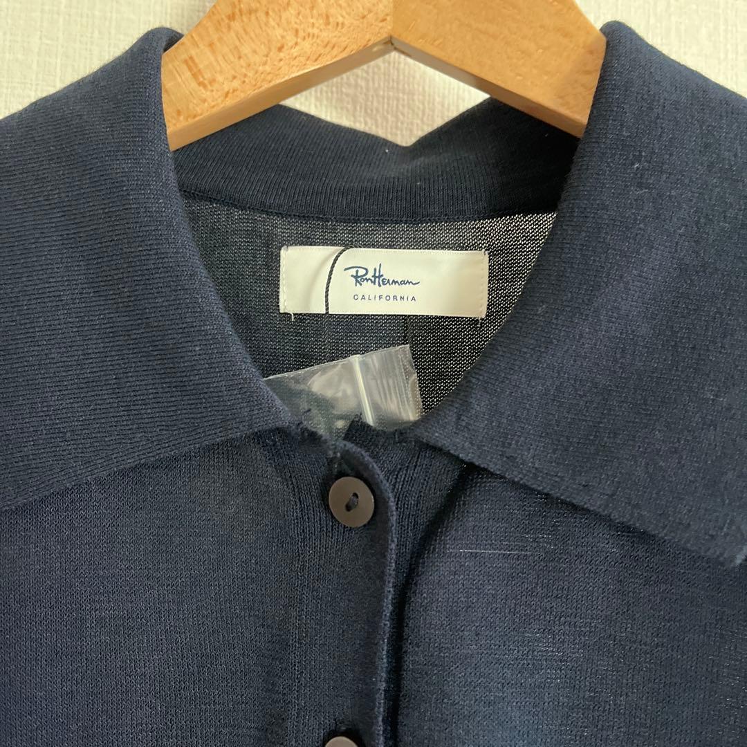 ロンハーマン　ニットポロトップ