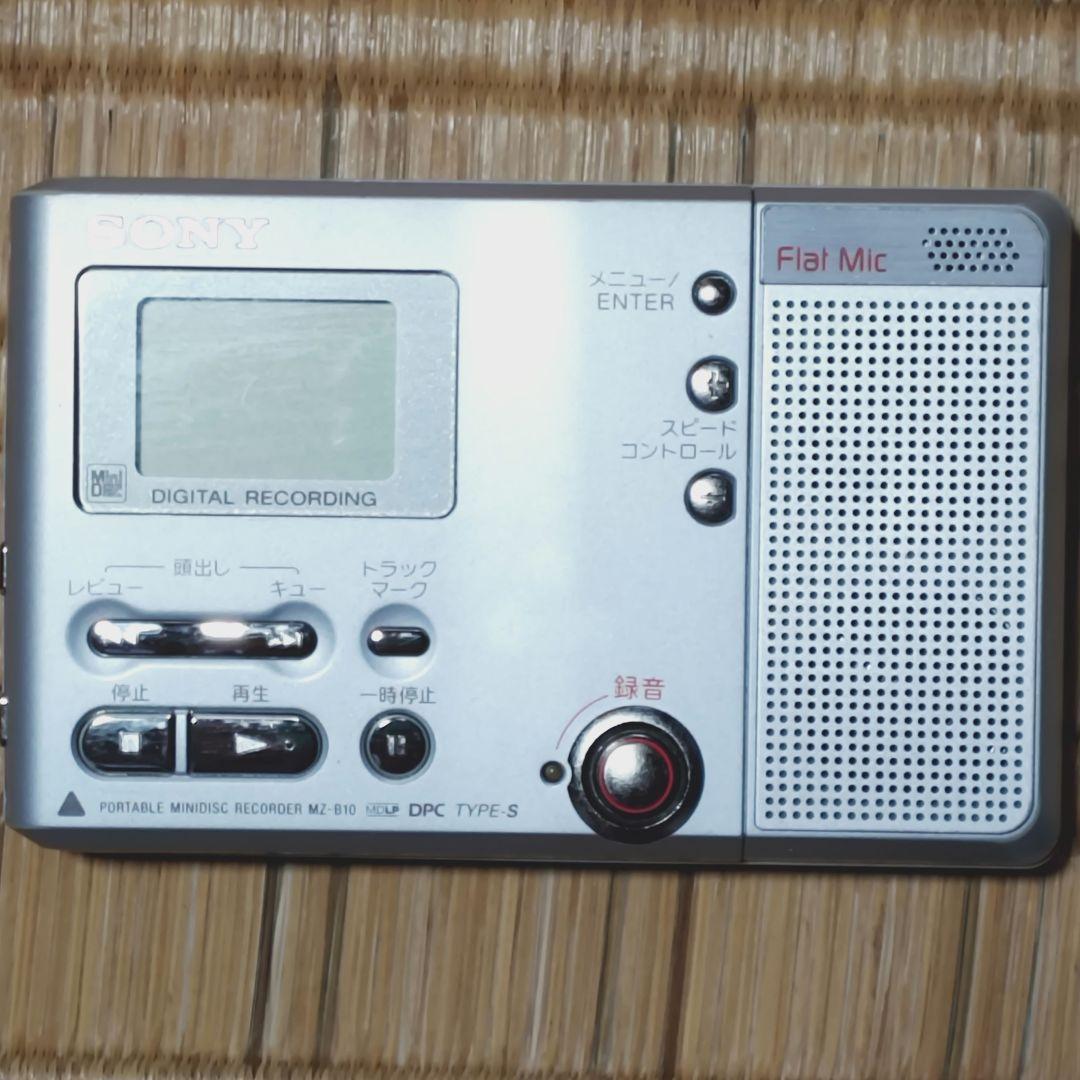 SONY MZ-B10 ポータブルMDレコーダー - メルカリ