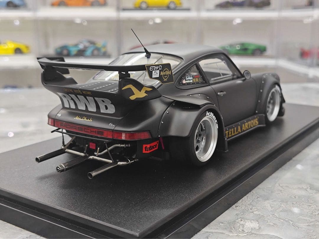ハ*ル様 GT Spirit 1/18 ポルシェ 964 RWB ミニカー マッ