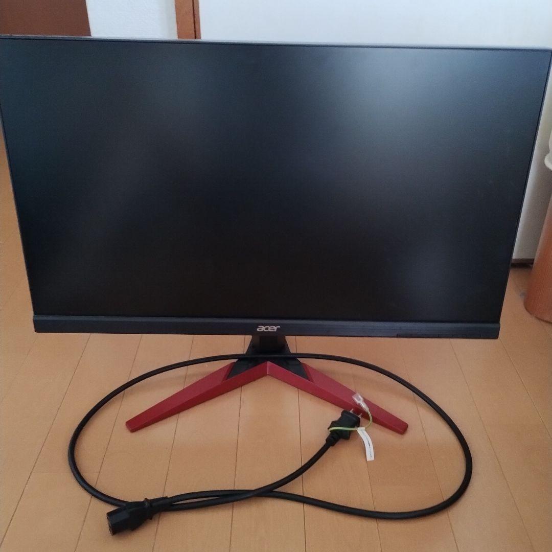 acer モニター 赤いスタンド