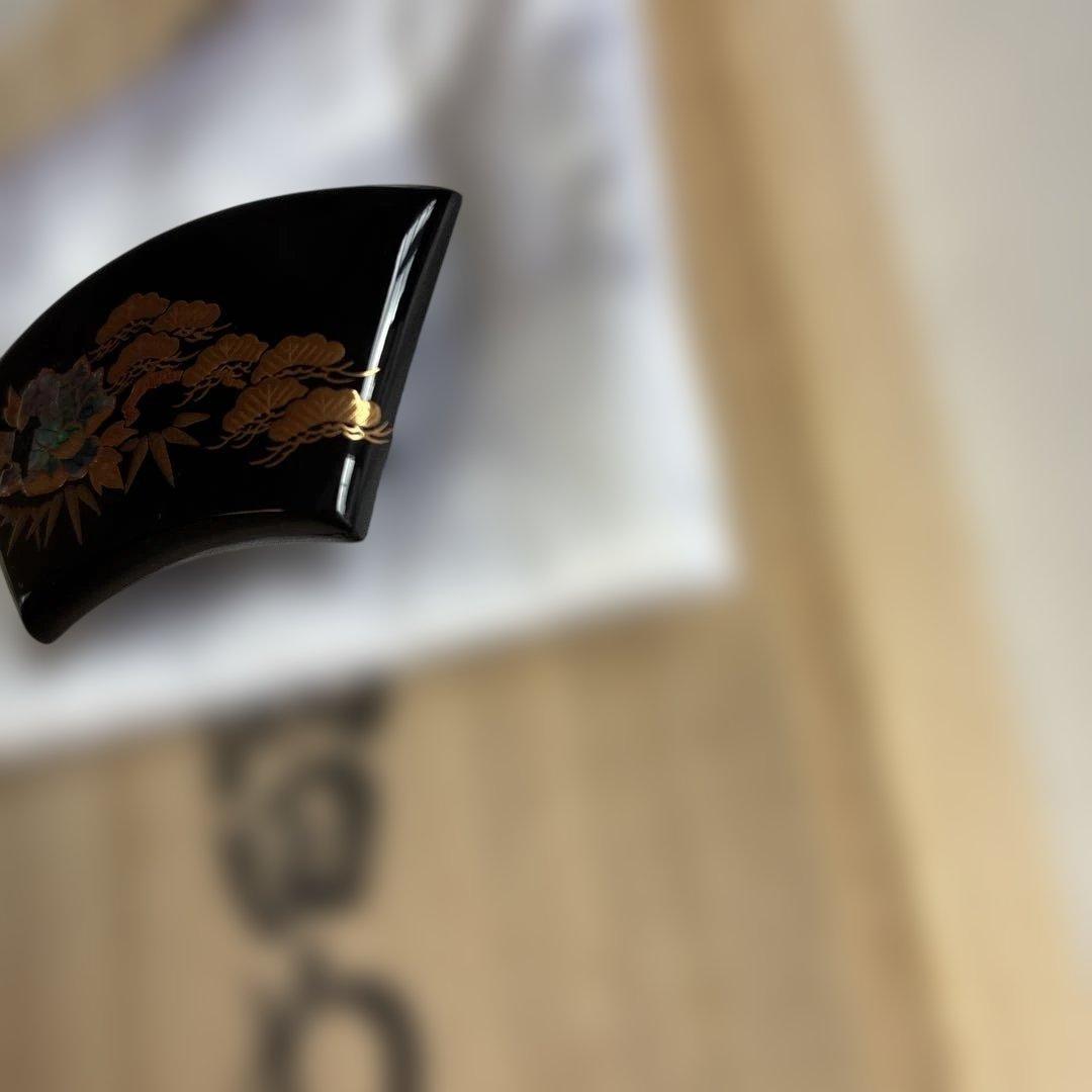 百貨店購入 松山武司 鼈甲工芸品 和装小物 蒔絵 帯留 べっ甲 - メルカリ