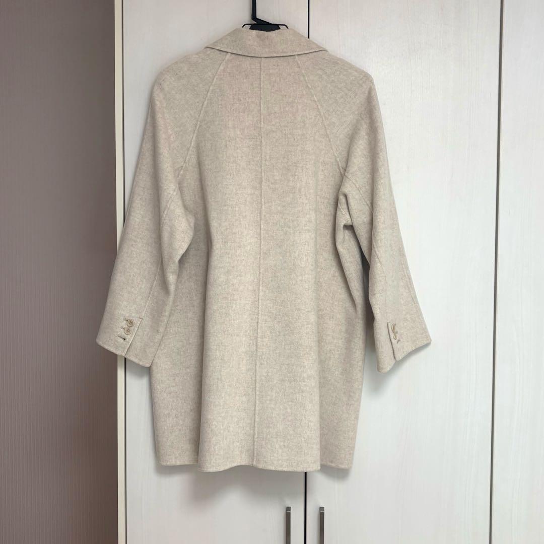 Plage】 ハミルトンダブルミディコート ベージュ38