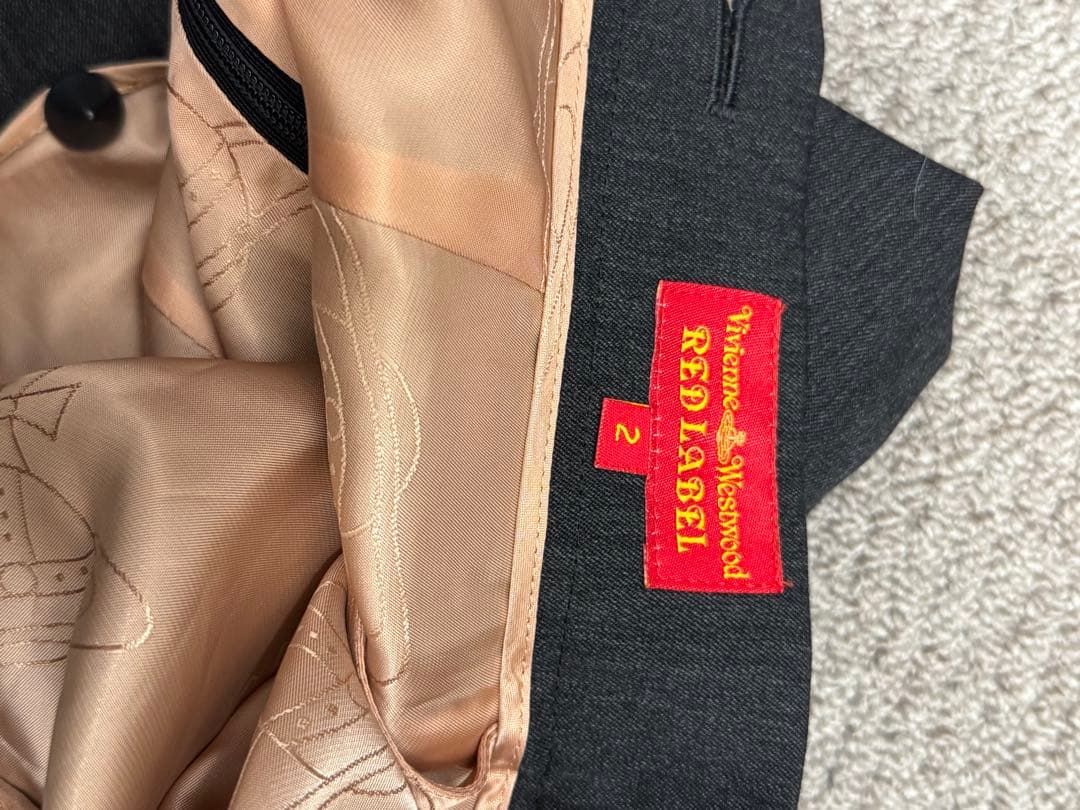 ヴィヴィアンウエストウッド レッドレーベル ウール タイトスカート