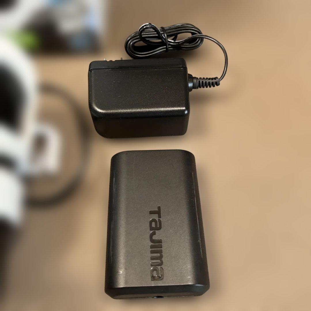 タジマ　風雅ボディ2 清涼ファン　純正充電池付き　セット