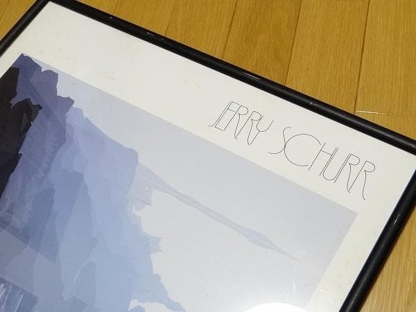 80年代 ジェリー・シュル セリグラフ シルクスクリーン アートポスター