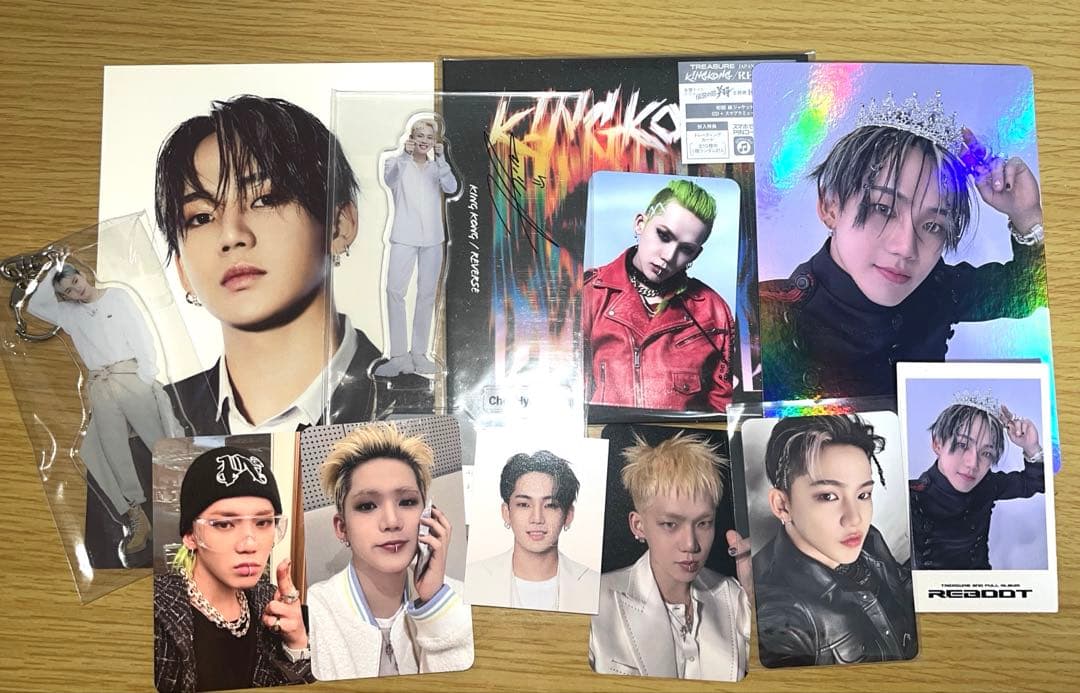 TREASURE ヒョンソク アクスタ アクキー トレカセット - メルカリ