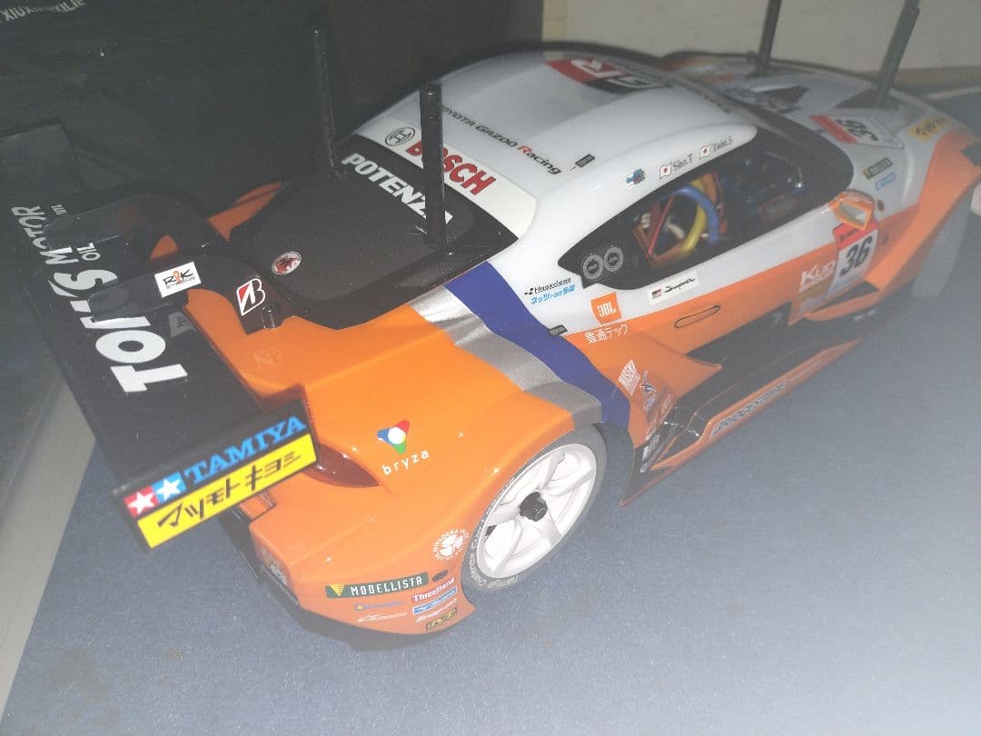 TOM'S GR Supra 1/10 ボディ