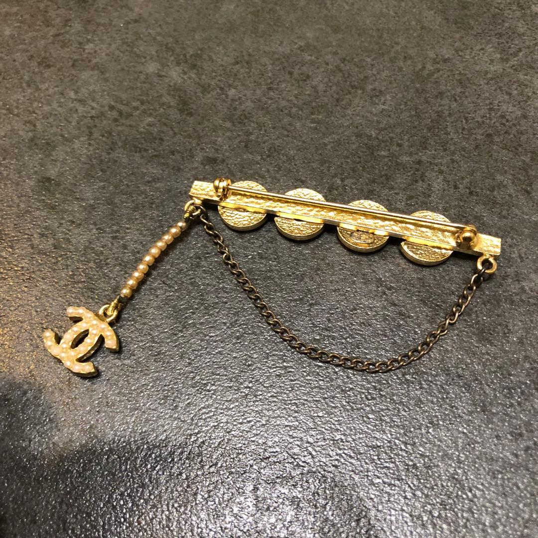 CHANEL シャネル パール ココマーク ブローチ 174/11 最新