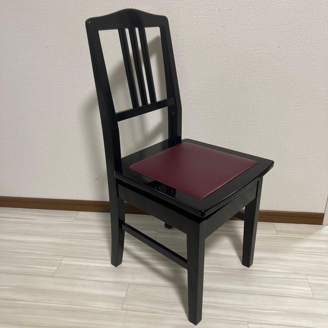 中古】ヤマハ背付ピアノ椅子(送料込み)トムソン椅子