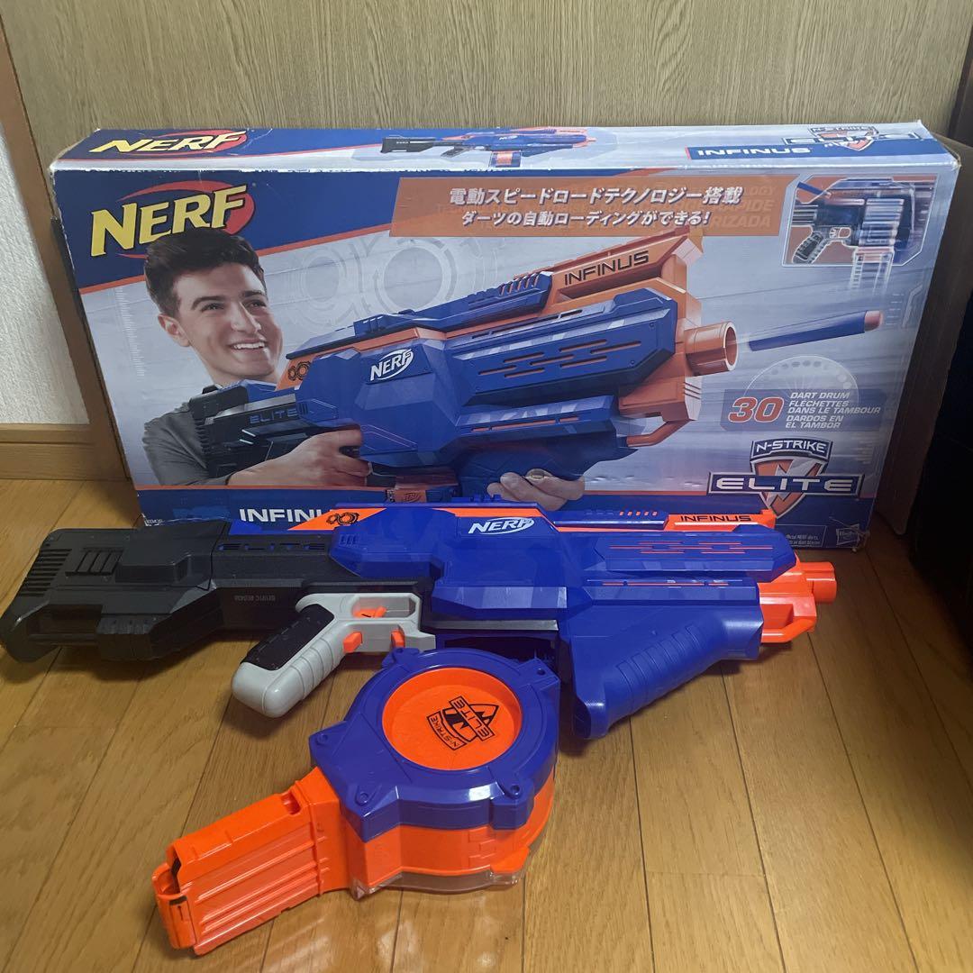 ナーフ エリート インフィニス ＆ トリロジー DS-15 セット 弾 箱付き