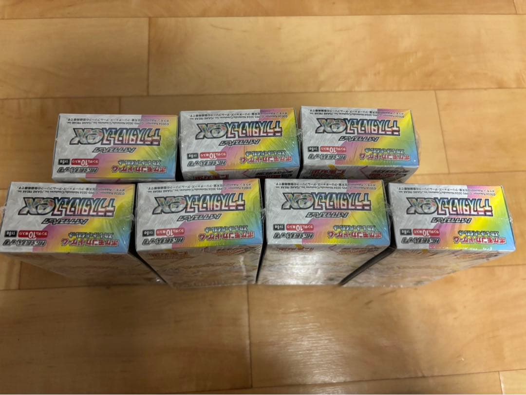 ポケモンカードゲーム テラスタルフェスex 7box